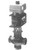 Siemens MXG46150-30U, Magnetic Valve, 2", 2-way or floating, 351 CV, 0 to 10V control, w/ NPT unions