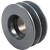 Packard P2BK130H, Two Groove Bushing Pulleys For 4L Or A Belts And 5L Or B Belts " OD