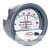 Dwyer Instruments 2002-SP, Differential pressure gage, range 0-2" wc, with set point indicator