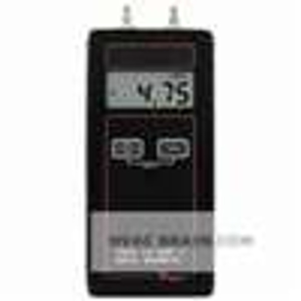 Dwyer Instruments 475-5-FM, Handheld digital manometer, range 0-2000 psi (1379 bar), max pressure 60 psig