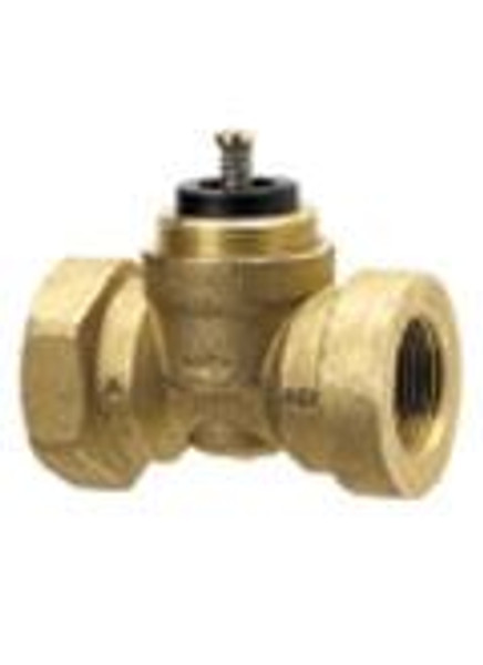 Siemens 599-00213, 599 Series Zone Valve, 1-inch, two-way, 70 CV, linear, ANSI 125, 1/10-inch stroke, NPT end connections