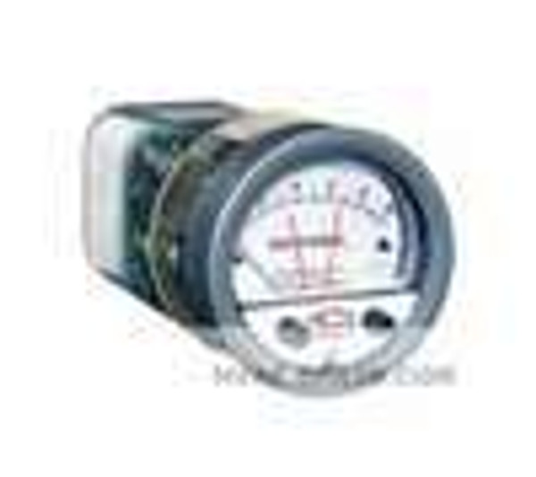 Dwyer Instruments A3002, Pressure switch/gage, range 0-20" wc