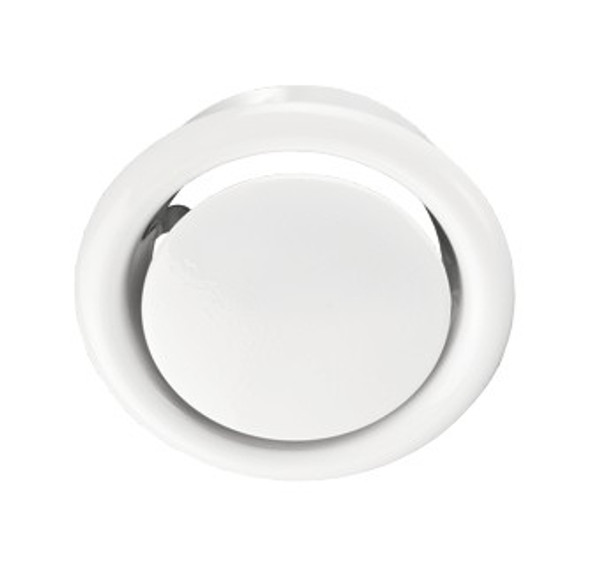 Vents US AM 150 VRF, 6" Metal Round Diffuser with Flange Vents US AM 150 VRF, 6" Metal Round Diffuser with Flange