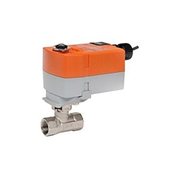 Belimo B218+LF24-S US, 2-way control ball valve Internal thread NPT 3/4", DN 20, kvs 7,4