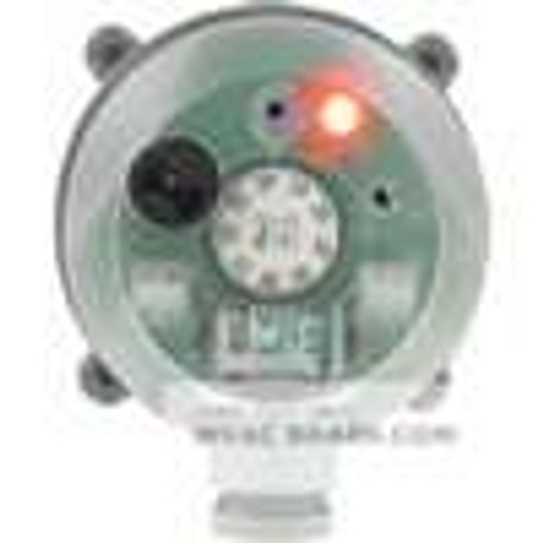 Dwyer Instruments BDPA-04-2-N, Adjustable differential pressure alarm, range 12-160" wc, M20 connection