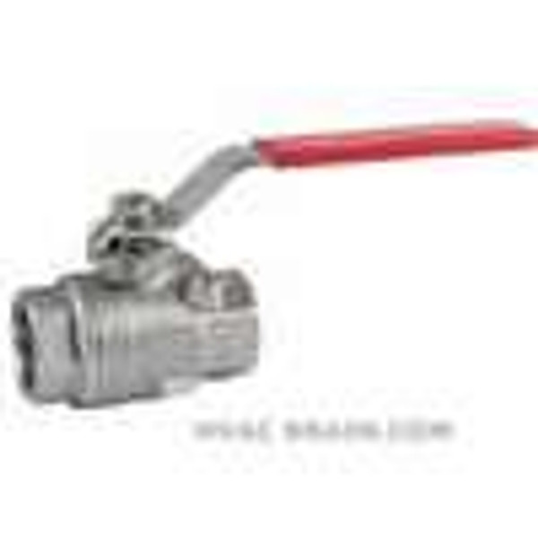 Dwyer Instruments BV2M107, 2" two-piece stainless steel ball valve