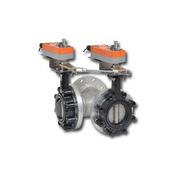 Belimo F750HD+AFBUP-X1, 3-Way DI BFV, SS Disc, 2" CV 1579, COP 200psi