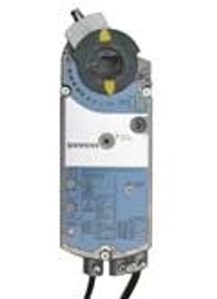 Siemens GCA1261U, OpenAir GCA Series Electric Damper Actuator, rotary, spring return, 160 lb-in (18 Nm), 24 Vac/dc, 2-position control, 90 sec run time, dual auxiliary switches