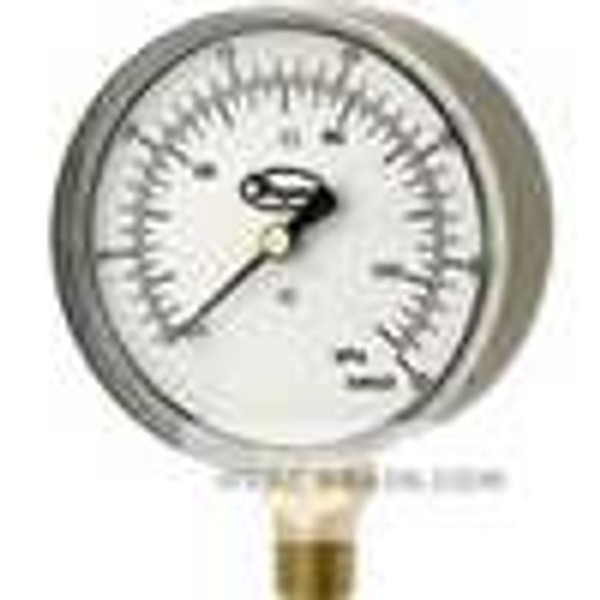 Dwyer Instruments LPG4-D8322N, Low pressure gage, range 0-40" wc (0-10 kPa)