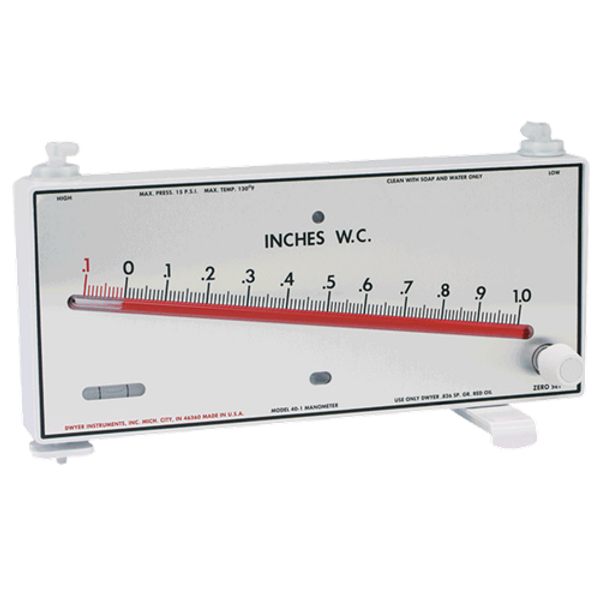 Dwyer Instruments 40-25MM MARK II MANOM 0-26MMWC