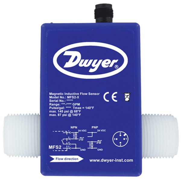 Dwyer Instruments MFS2-5 1" 100-200 LPM