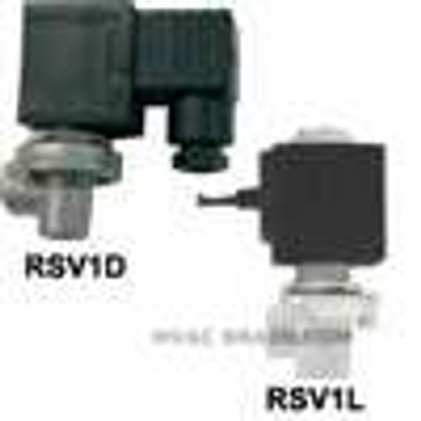 Dwyer Instruments RSV1D, Pilot solenoid valve, 110 VAC, DIN electrical connections, CV of 33