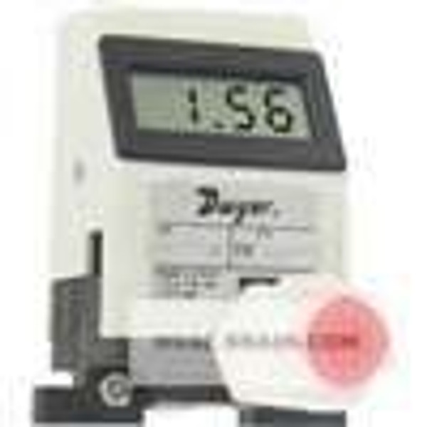 Dwyer Instruments TFP-LI06, Liquid turbine flow meter, range 16 to 16 GPH (01 to 1 LPM), 1/4" OD connection