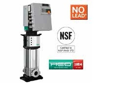 Wilo 4169573, Multistage Pump, HELIX EXCEL 80-03-1/A3/E/KS  AISI304,2"ANSI,43HP,3PH,460V,EPDM