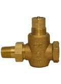 Siemens 599-01111, MZ Series 1/2" 2-Way Valve 40 CV, NC, Modified Equal Percent, Brass Trim,  F å~UM, ANSI 250