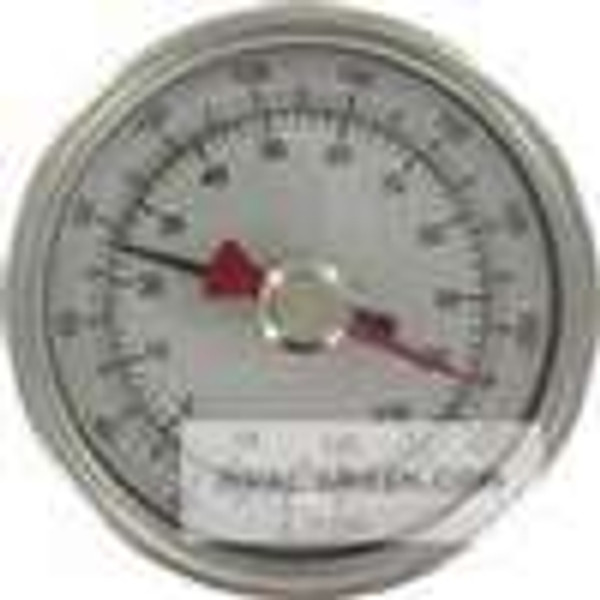 Dwyer Instruments BTM31211D, Maximum/minimum bimetal thermometer, range 0 to 140 , 12" stem