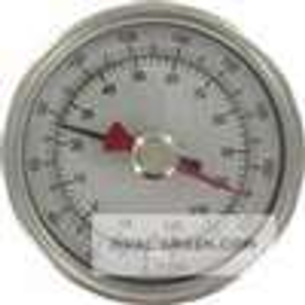 Dwyer Instruments BTM3256D, Maximum/minimum bimetal thermometer, range 50 to 300 , 2-1/2" stem