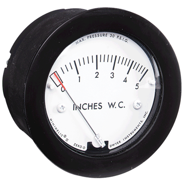 Dwyer Instruments 2-5000-25MM MINIHELIC GAGE