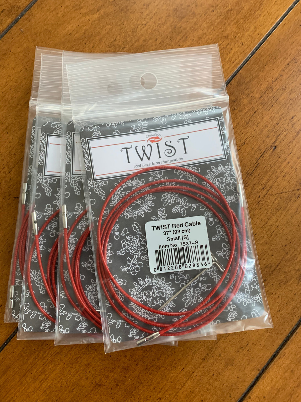 Chiaogoo Red TWIST Cable (Small)