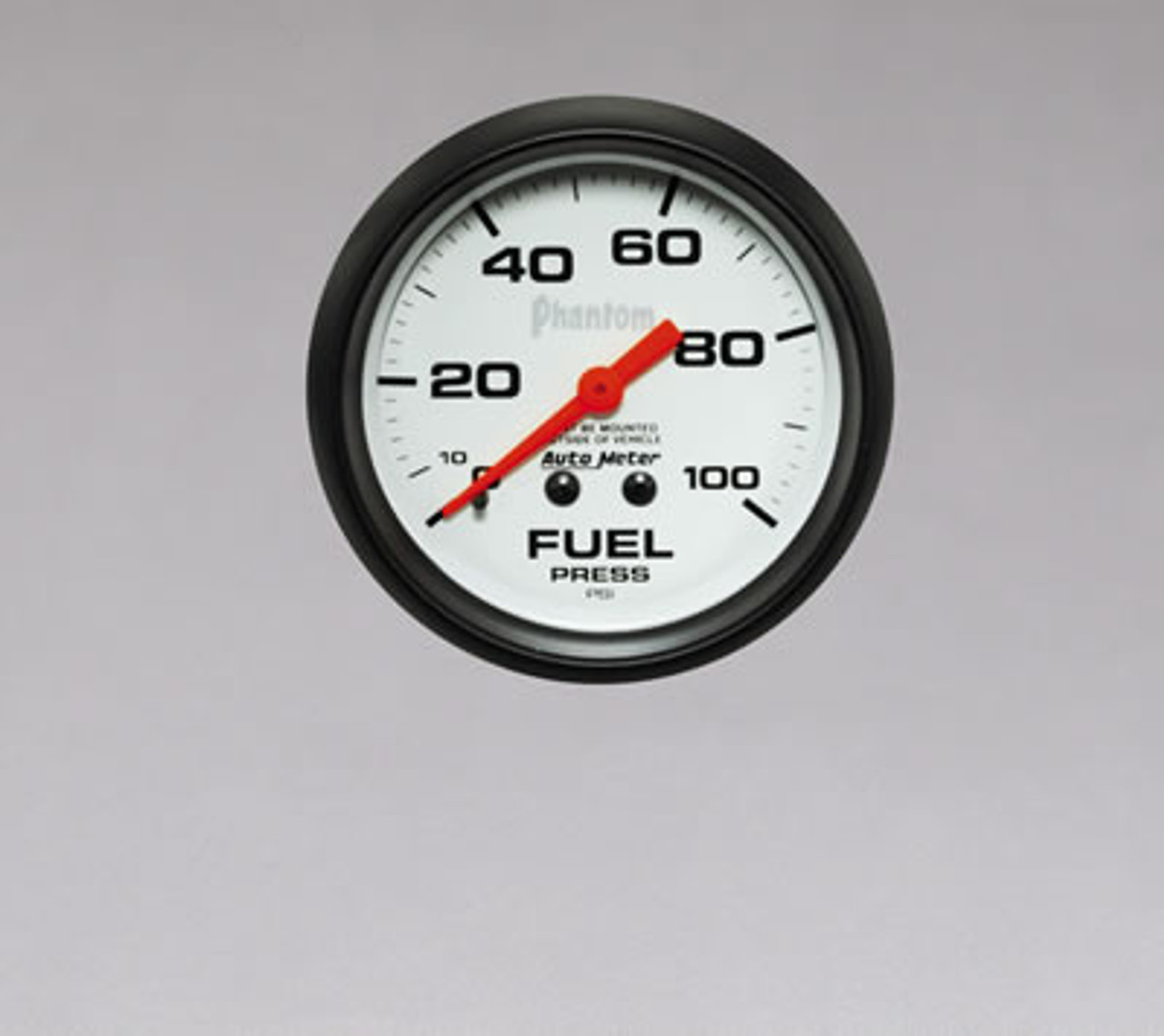 Auto Meter 5812 Phantom Mechanical Fuel Pressure Gauge 