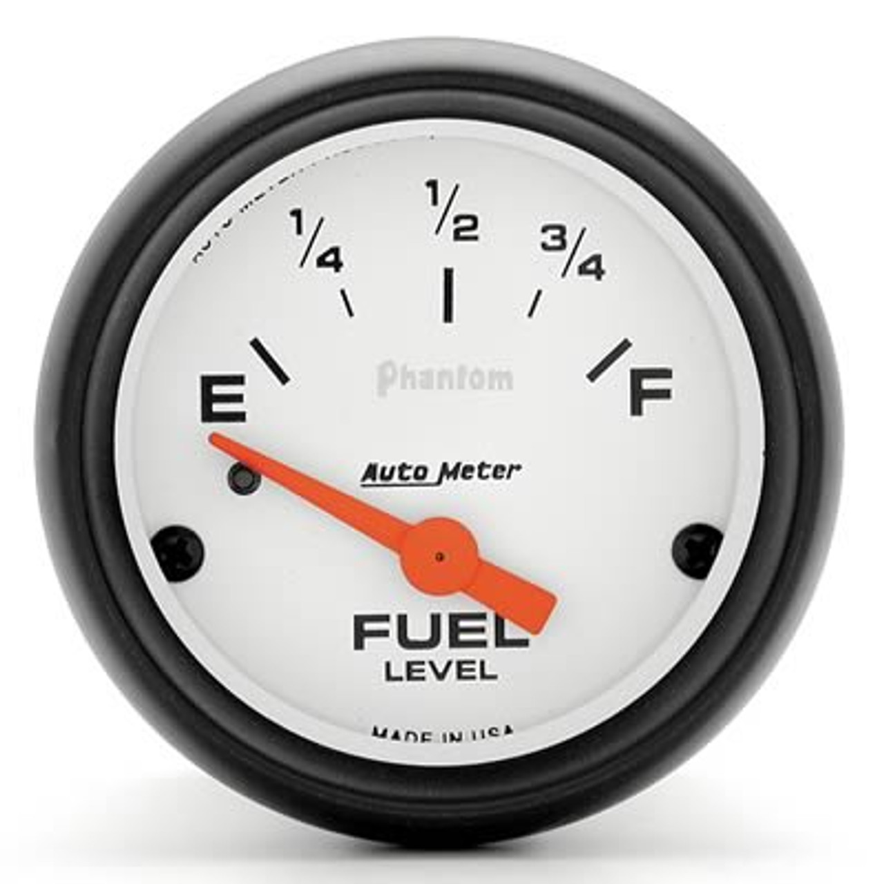 Auto Meter Phantom Fuel Level Gauge 0 Ohms/ 90 Ohms (ATM5714)