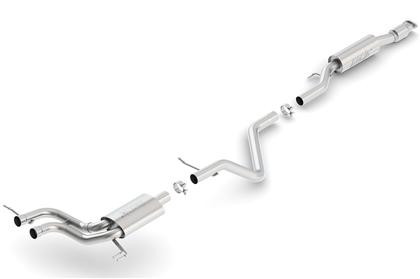 Borla Dual Center Rear Exit CatBack Exhaust For Hyundai Veloster Turbo