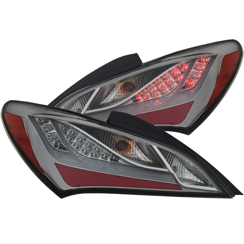 ANZO L.E.D Smoke Taillights for Hyundai Genesis Coupe 10-13 2 DR