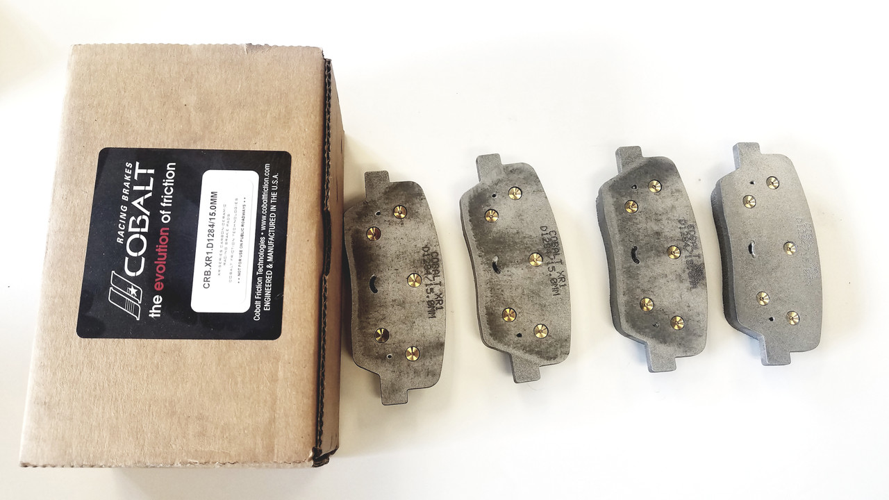 Cobalt Friction NonBrembo Rear Racing Brake Pads Hyundai Genesis