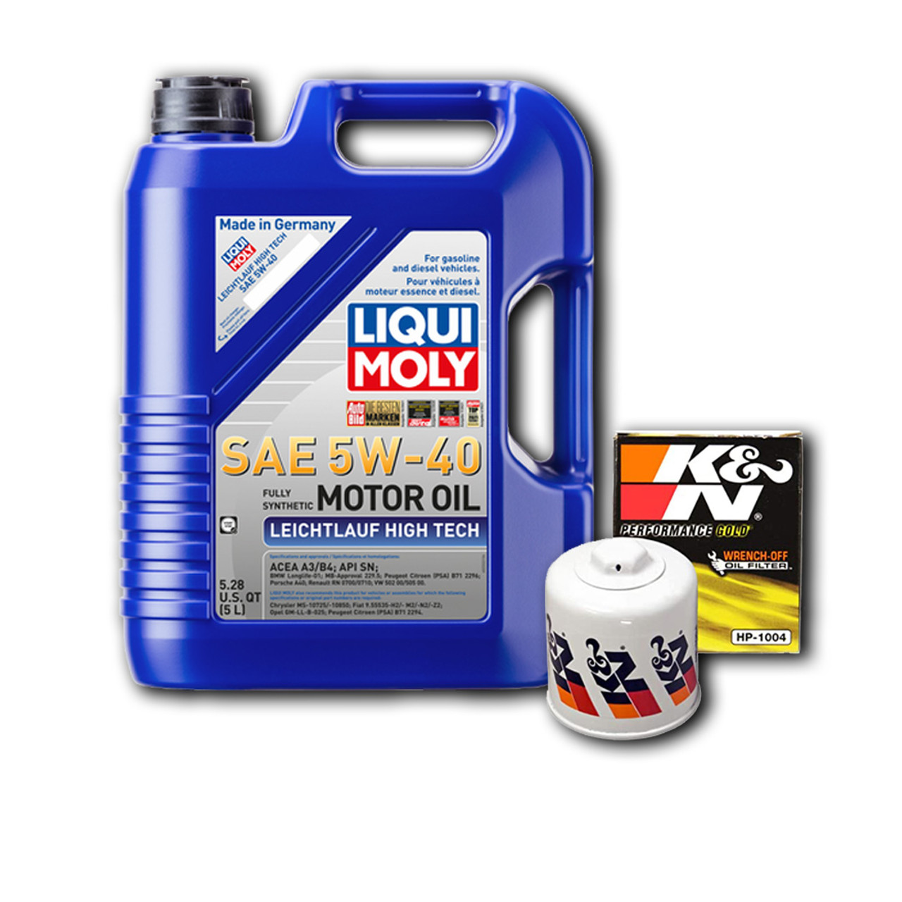 Liqui Moly Hyundai Track Performance Oil Change Package for Hyundai Genesis  Coupe 2.0T 2010-2014