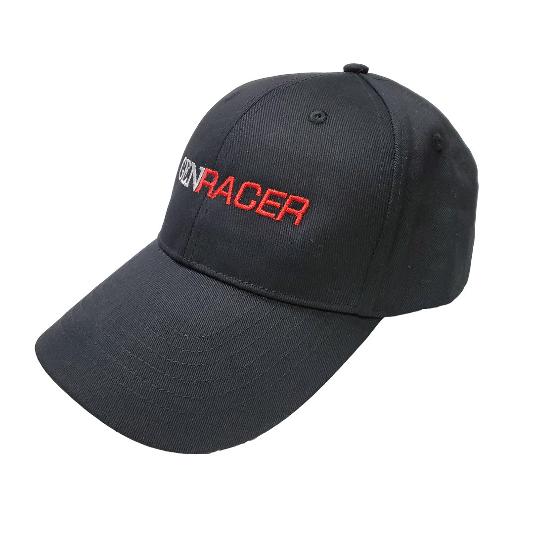 Gen Rage Cap Genracer Black Twill Cap - GenRacer