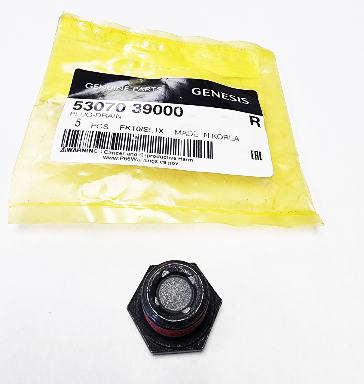 OEM Hyundai Replacement Differential Oil DRAIN Bolt Genesis Coupe 10