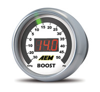 AEM 52MM Digital Boost Gauge 30-4406 AEM 52MM Digital Boost Gauge 30-4406