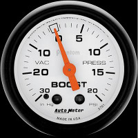Auto Meter Phantom - Boost Gauge 20 PSI Auto Meter Phantom - Boost Gauge 20 PSI