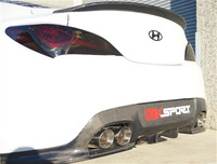 RK Sport Carbon Fiber Rear Diffuser for Hyundai Genesis Coupe 2010-16 RK Sport Carbon Fiber Rear Diffuser for Hyundai Genesis Coupe 2010-16
