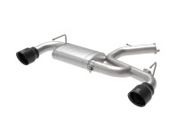 AFE Takeda 3" 304 Stainless Steel Axle-Back Exhaust System - Hyundai Veloster N 2019+ AFE Takeda 3" 304 Stainless Steel Axle-Back Exhaust System - Hyundai Veloster N 2019+