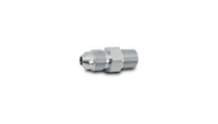 Vibrant Male -3AN Flare to 1/8npt Male NPT Straight STEEL Adapter