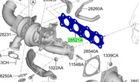 OEM Hyundai Replacement Exhaust Manifold Gasket - Elantra N/Kona N/ Veloster N OEM Hyundai Replacement Exhaust Manifold Gasket - Elantra N/Kona N/ Veloster N