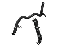 AFE Power BladeRunner Aluminum Hot and Cold Charge Pipe Kit Black for Veloster N  M/T only