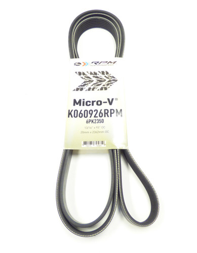 Gates RPM Micro-V Serpentine Belt for Genesis Coupe 2.0T '10-'12