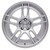 SQUARE WHEELS - FLOW FORMED G33 R MODEL - 18X9.5 +12 5X114.3 - SILVER