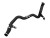 AFE Power BladeRunner 2-1/4 IN to 2-1/2 IN Aluminum Hot Charge Pipe Black for Veloster N M/T only