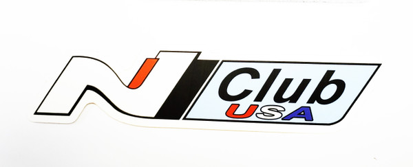 N Club USA Sticker - GenRacer