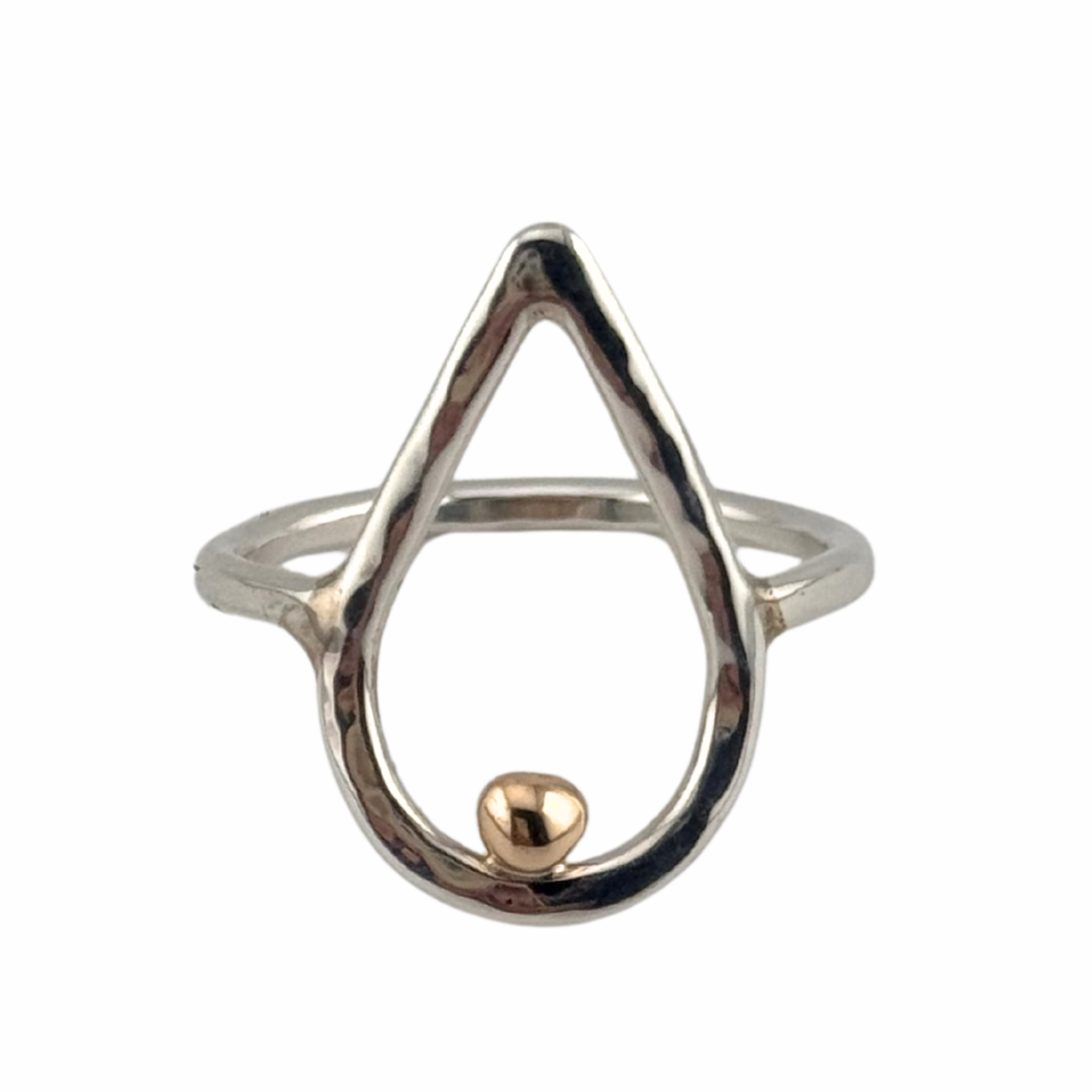 【RAOING】Seed Ring size 9号 SILVER925 Mustard Seed Ring, Silver & 14K - Sonya Ltd