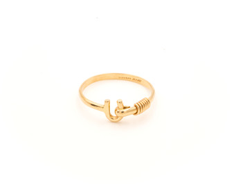 LETICIA　HOOK 01(Gold) 14K Yellow Gold Mixed Link Statement piece necklace – Lexie