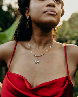 Barlink Necklace 20", 14k