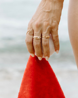 Phoenix Ring, Silver Gold