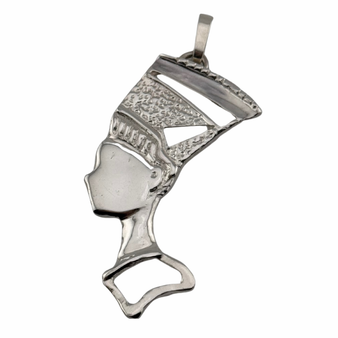 Nefertiti Pendant, Silver