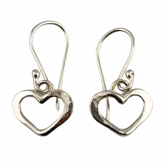 Heart Earrings, FW, LG