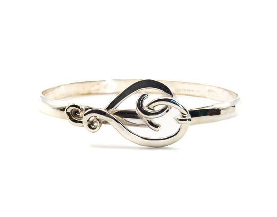 Twisted Heart Bracelet