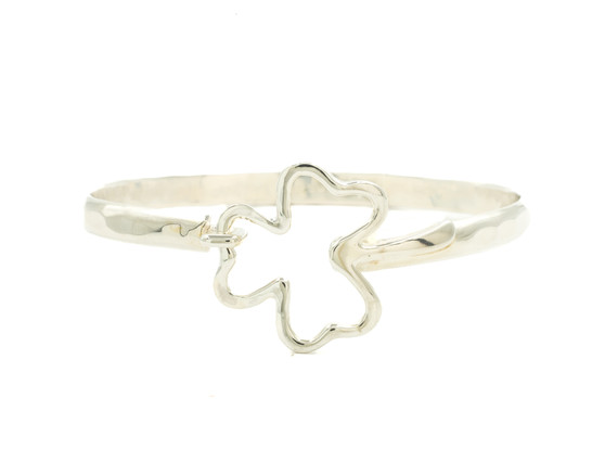 Shamrock Bracelet,Silver, 5mm
